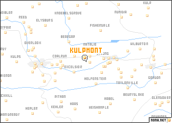 map of Kulpmont