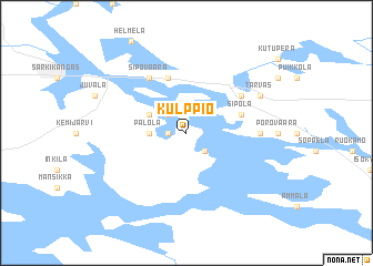 map of Kulppio