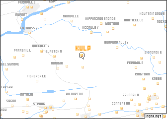 map of Kulp