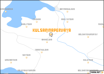 map of Kulsarina Pervaya
