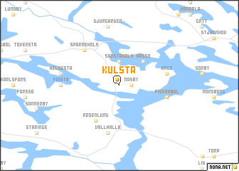 map of Kulsta