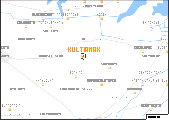 map of Kultamak