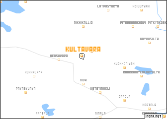 map of Kultavara