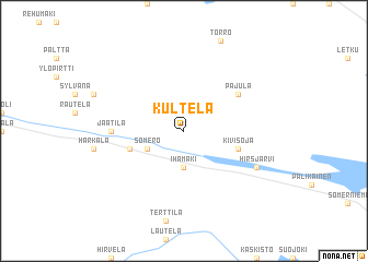 map of Kultela