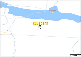 map of Kulʼ-Toban