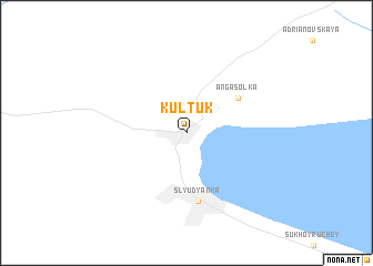 map of Kultuk
