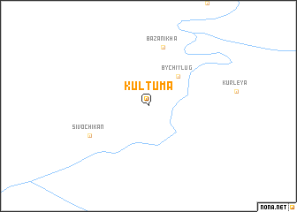 map of Kultuma