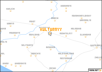 map of Kulʼturnyy