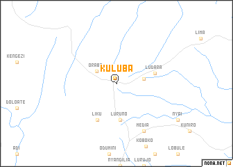 map of Kuluba