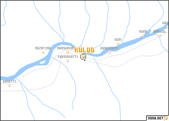 map of Kulud