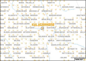 map of Kulugammana