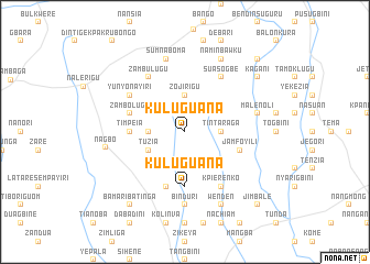 map of Kuluguana