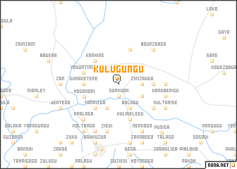 map of Kulugungu