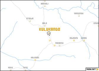 map of Kulukando