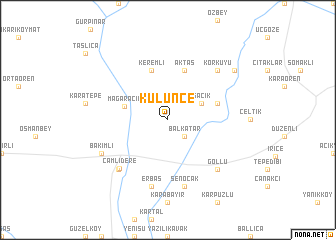 map of Külünce