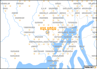 map of Kulungu