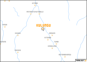map of Kulungu