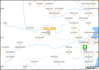 map of Kuluni
