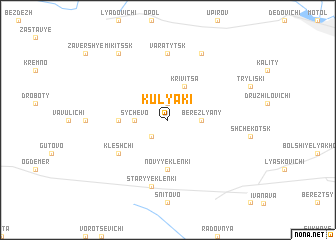 map of Kulyaki