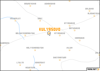 map of Kulyasovo