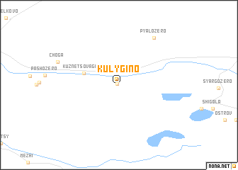 map of Kulygino