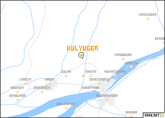 map of Kulyugen