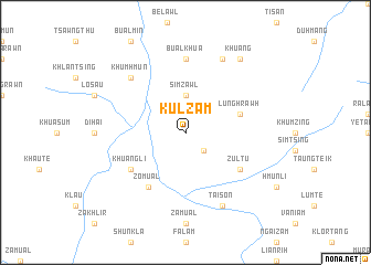 map of Kulzam