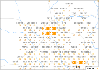 map of Kumaga