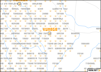 map of Kumaga