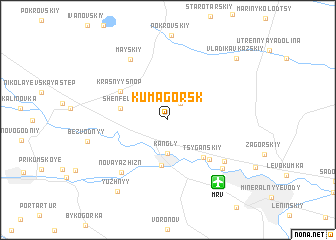 map of Kumagorsk