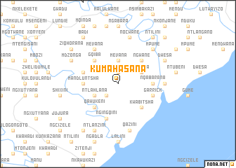 map of KuMahasana