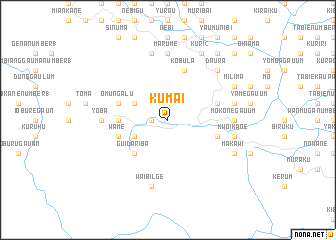 map of Kumai