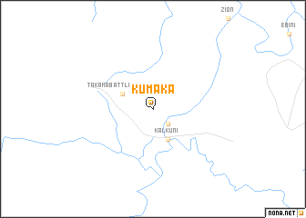 map of Kumaka