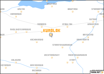 map of Kumalak