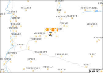 map of Kumani