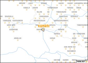 map of Kumani