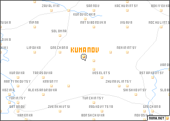 map of Kumanov