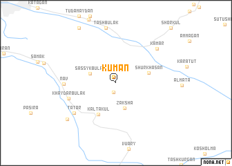 map of Kuman