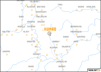 map of Kumao