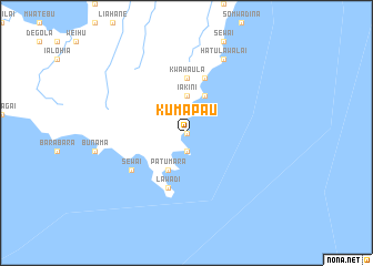 map of Kumapau