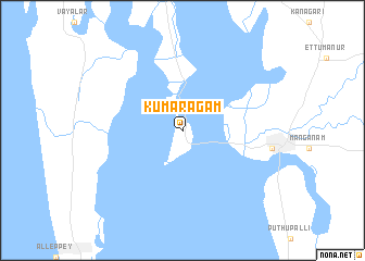 map of Kumaragam