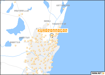 map of Kumaran Nagar