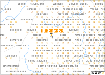 map of Kumārgāra