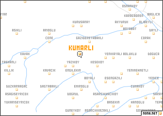 map of Kumarlı