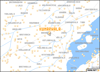 map of Kumārwāla