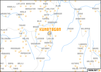 map of Kumatagan