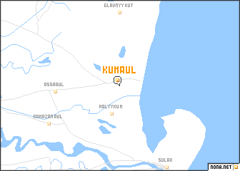 map of Kum-Aul