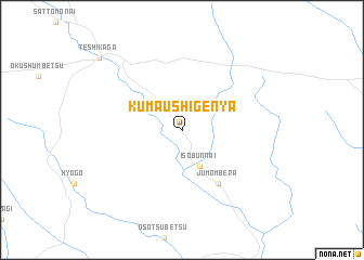 map of Kumaushigenya