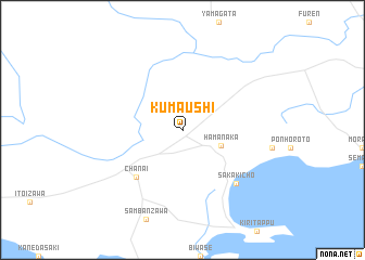 map of Kumaushi