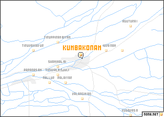 map of Kumbakonam